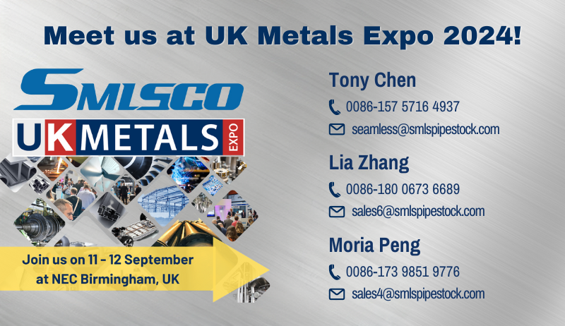 SMLSCO ที่งาน UK Metals Expo 2024 และแผนการเยี่ยมชมลูกค้า