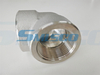 ASTM A182 B16.11 316L ELBOW 90 ° 1 1/4 '' สแตนเลสฟอร์จท่ออุตสาหกรรมเคมีภัณฑ์