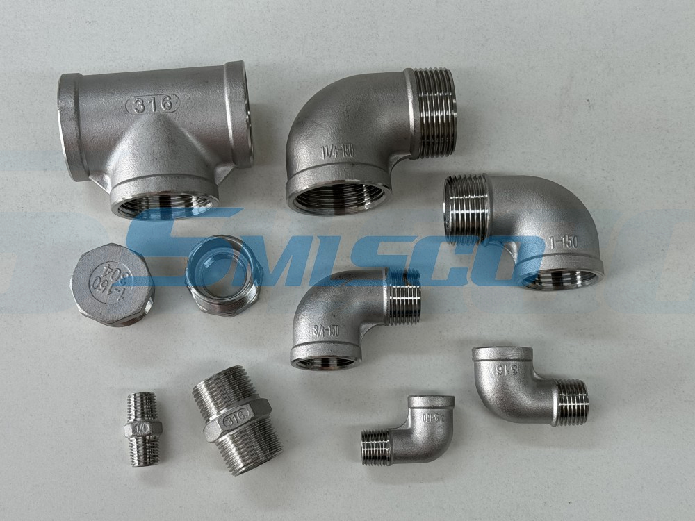 สแตนเลสสตีล BSP Bushing Casting Fitting ผู้ผลิตขนาด 150 ปอนด์สำหรับระบบท่อส่ง